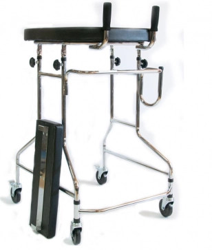 Ходунки-опоры PMR 827 на 4-х колёсах с подлокотной опорой - 6